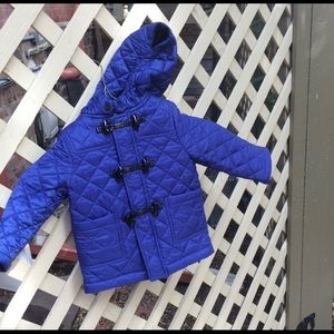 Burberry Children’s Quilted Toggle Jacket